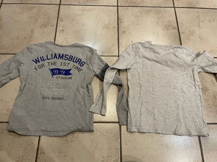 Lot de 2 teeshirts manches longues 6ans - photo numéro 2