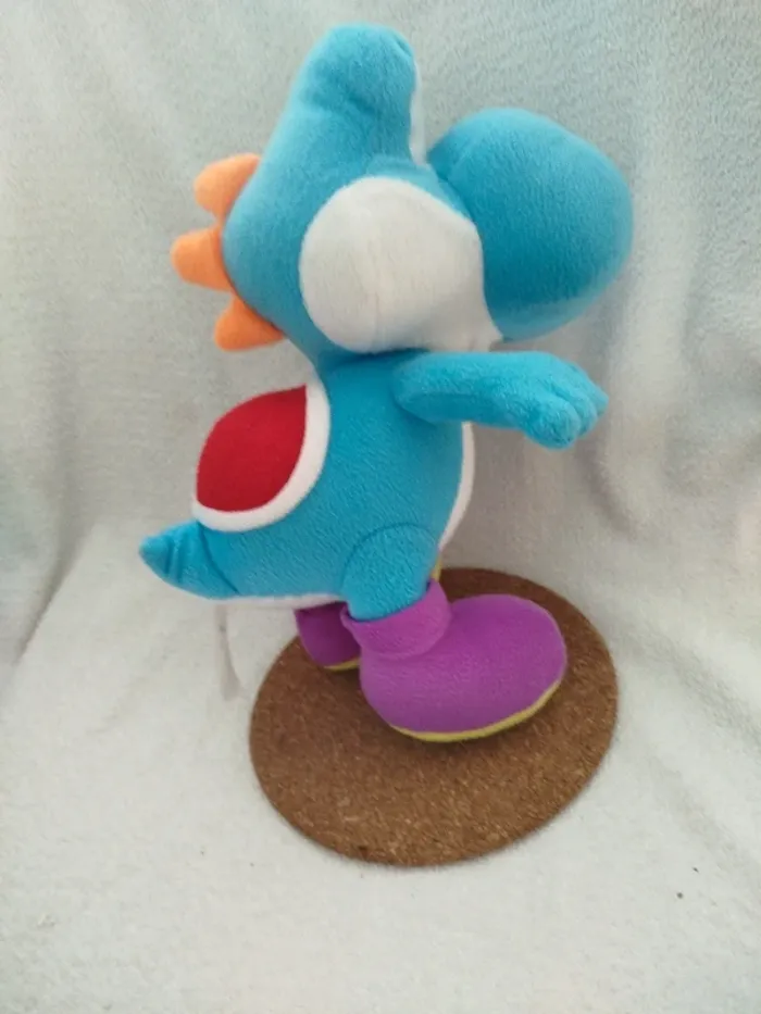 Peluche Yoshi bleu - photo numéro 3