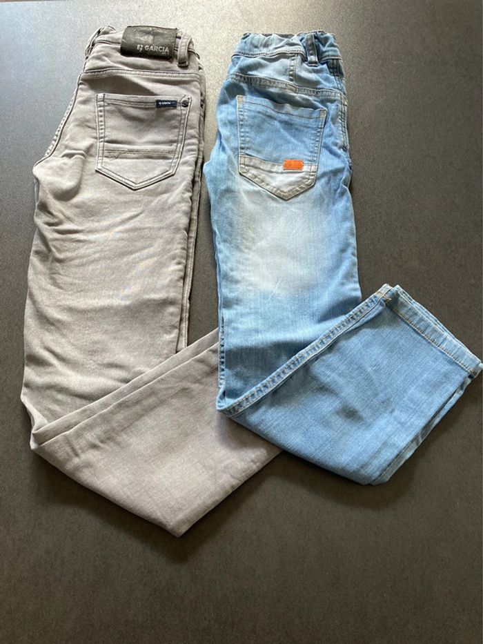 Lot jean pantalon vêtement garçon 10 ans garcia