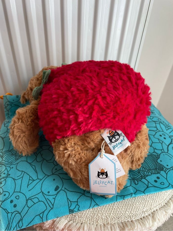 Peluche Jellycat Ours Bartholomew Fraise 🍓 - photo numéro 8