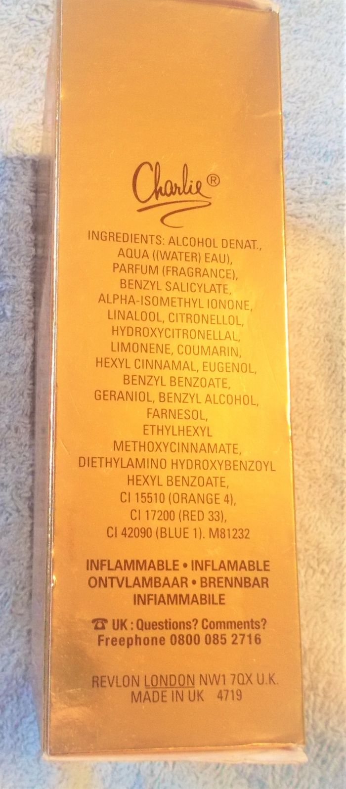 Parfum pour Femme Revlon "Charlie Gold" - photo numéro 4