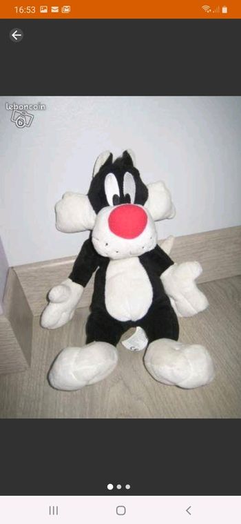 Peluche Gros Minet