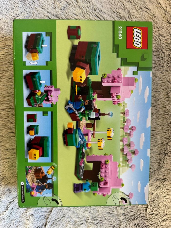 LEGO Minecraft 21260 – Le jardin des cerisiers en fleurs – 304 pièces – Neuf scellé - photo numéro 2