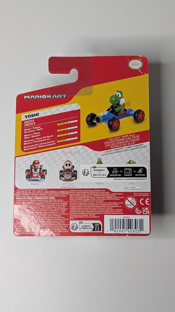 [Jakks] Mario Kart Yoshi - photo numéro 2