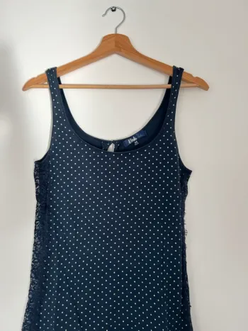 Débardeur à pois femme Bershka