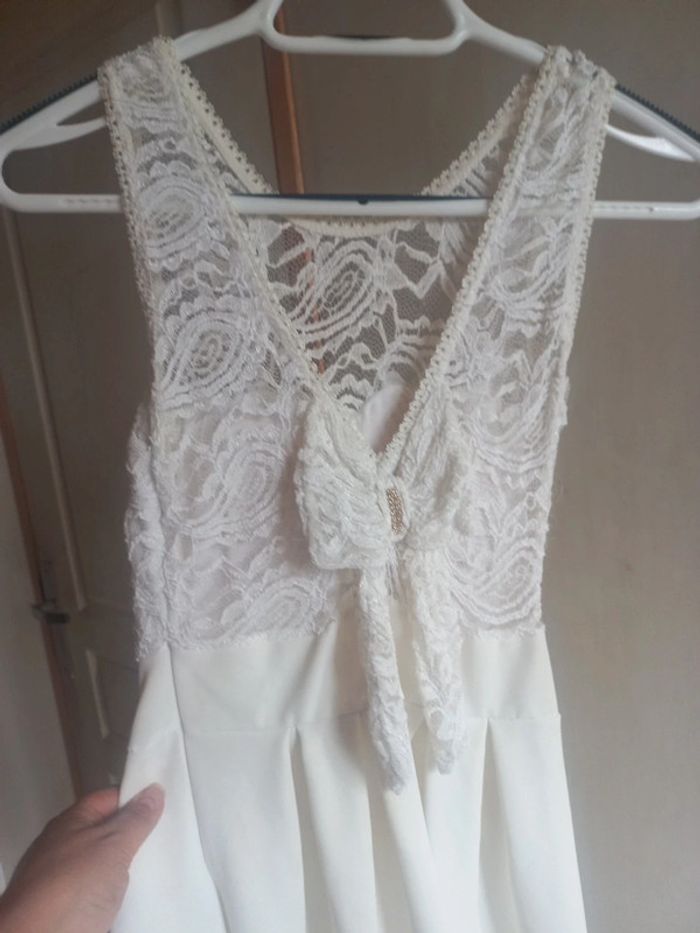 robe crème - photo numéro 5