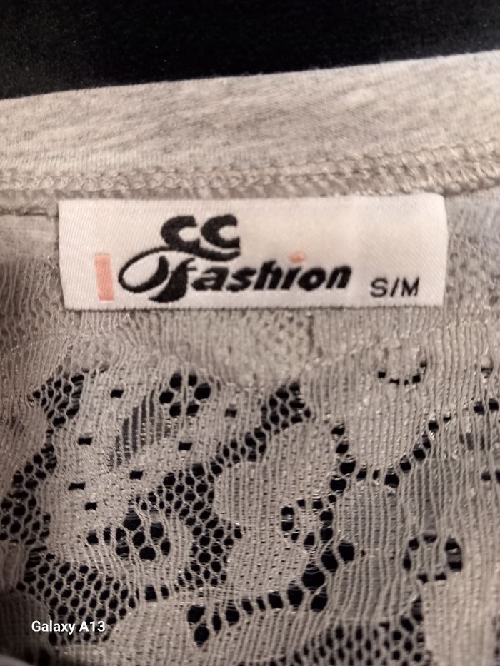 T-shirt CC Fashion – Style Rock & Glamour – Taille S/M - photo numéro 6