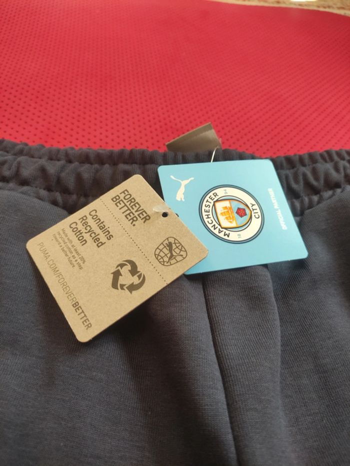 Pantalon foot Manchester City, Puma Authentique Officiel taille Femme S, Neuf - photo numéro 7