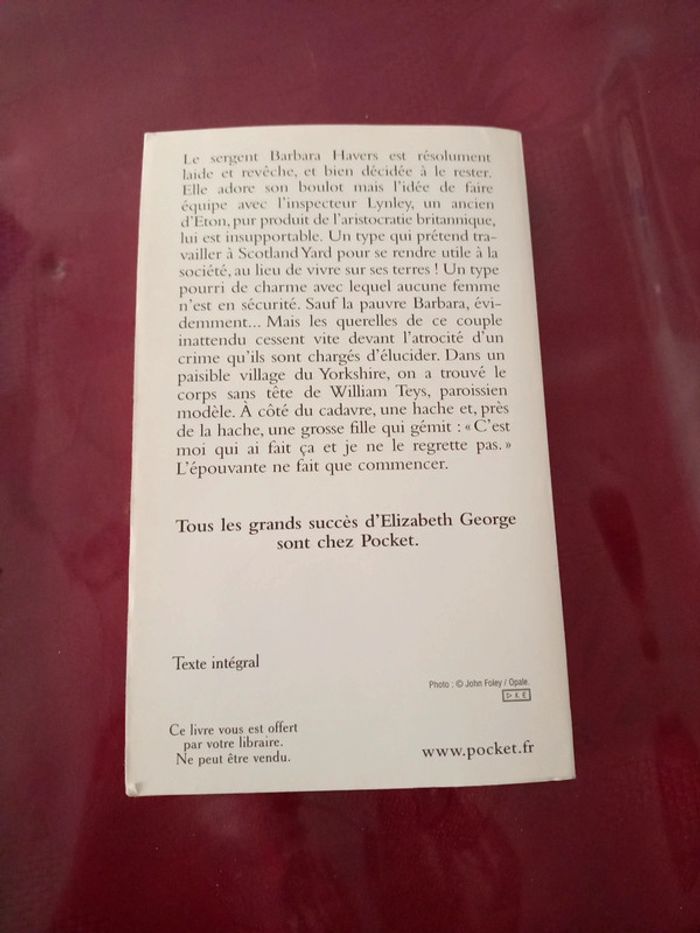 Livre pocket enquête dans le brouillard - photo numéro 2