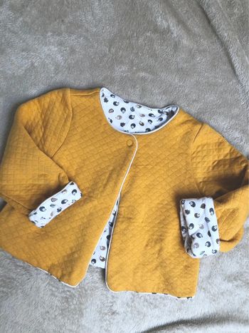 Gilet réversible / 2ans / obaibi