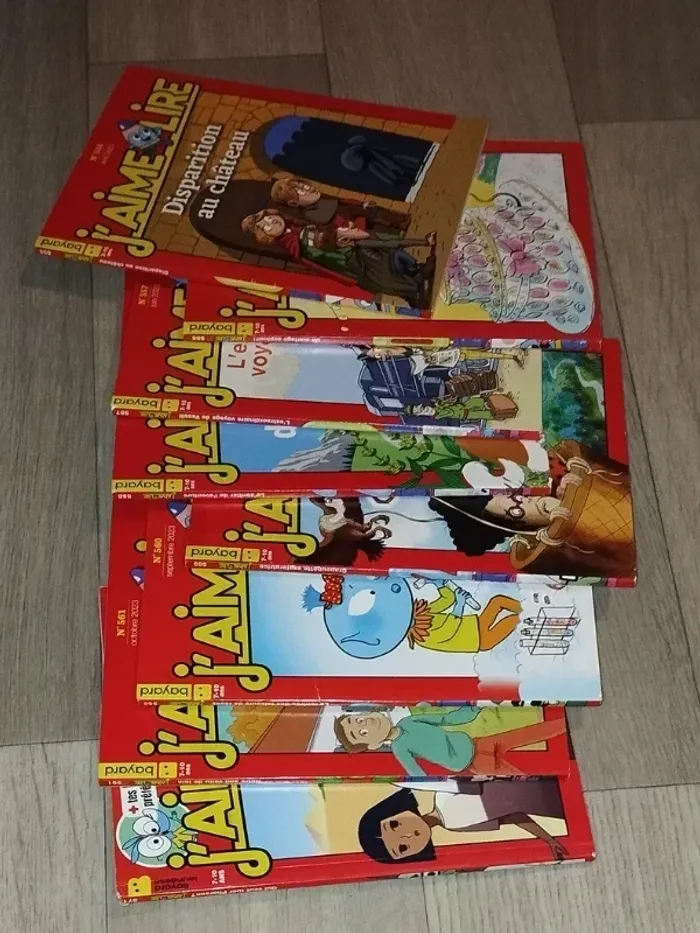 Lot de 8 magazines J’aime lire année 2023-24 L055 - photo numéro 2