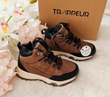 Bottes Bottines Zip Enfilage Facile Trappeur T25