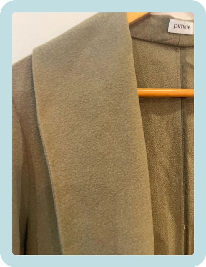 Veste blazer fin Kaki Pimkie - photo numéro 3