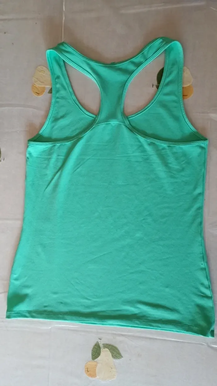 Débardeur sport Domyos turquoise - photo numéro 3