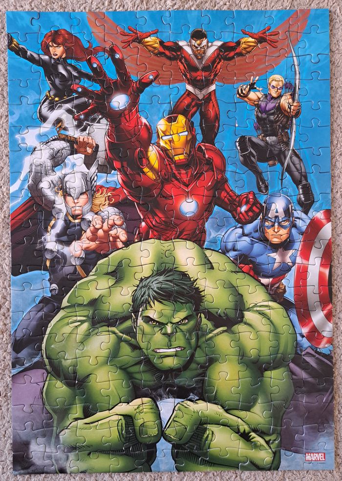 🧩 Puzzle Marvel Avengers - complet - photo numéro 3