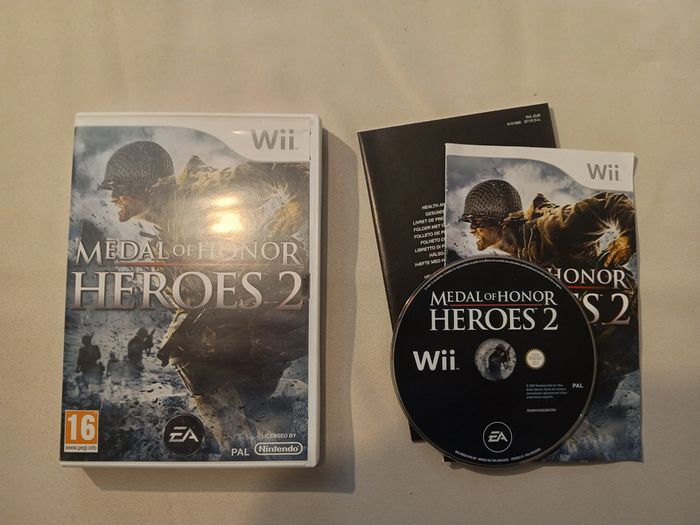 Jeu nintendo Wii Medal of honor heroes 2
