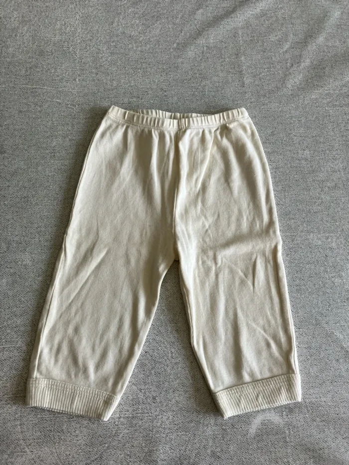 Legging crème – Taille 6-9 mois – Kiabi