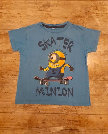 T-shirt manches courtes Minion 5 ans
