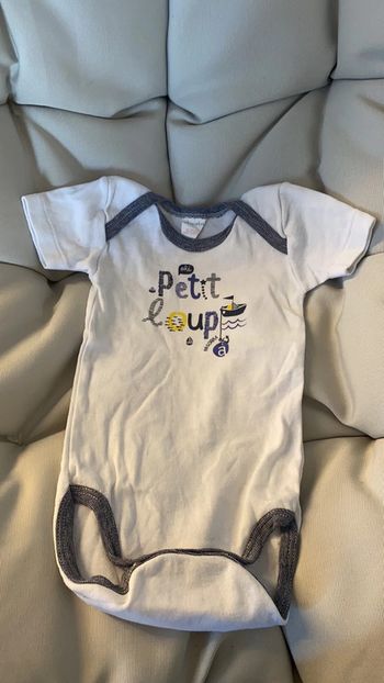 Body garçon 9 mois