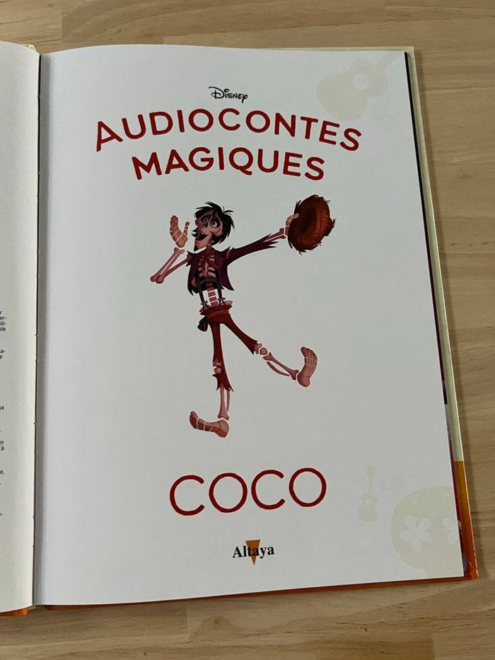Livre Disney Audiocontes Magiques n°35 – Coco – Bon État (Sans Figurines) - photo numéro 3