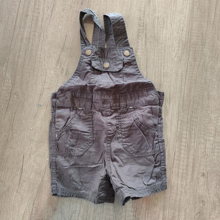 Salopette short 12 mois