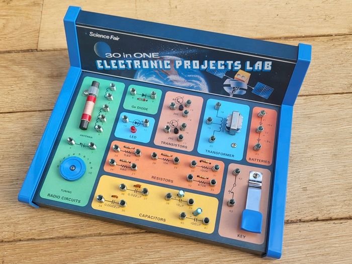 Vintage - Jeu d’expériences électroniques - photo numéro 4