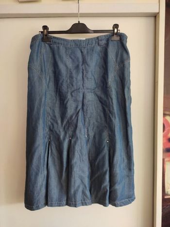 Jupe en jean Christine Laure T 48