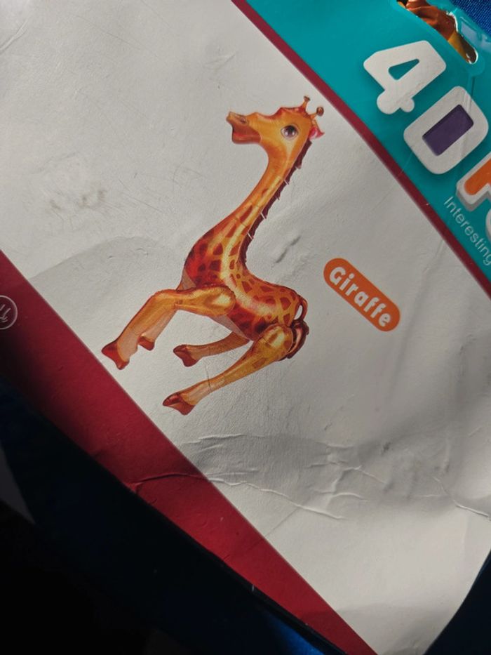 Ballon 3D girafe neuf - photo numéro 2