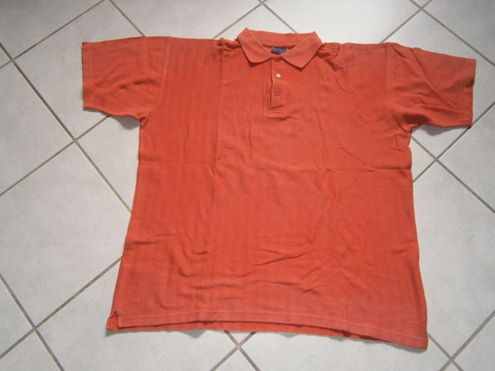 Polo MC orange Taille XL