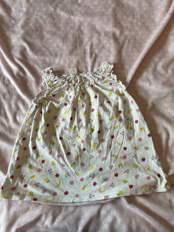 Lot 3 tuniques et 1 short H&M 18/24 mois - photo numéro 10