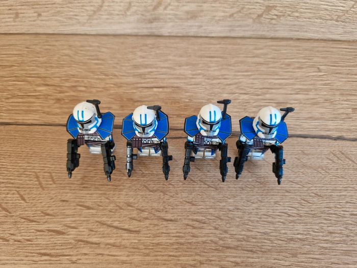 Figurines type lego 4 clones Arc Troopers star wars - photo numéro 5