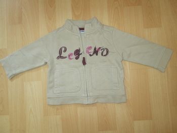 Gilet bebe fille 6 mois tape a l oeil