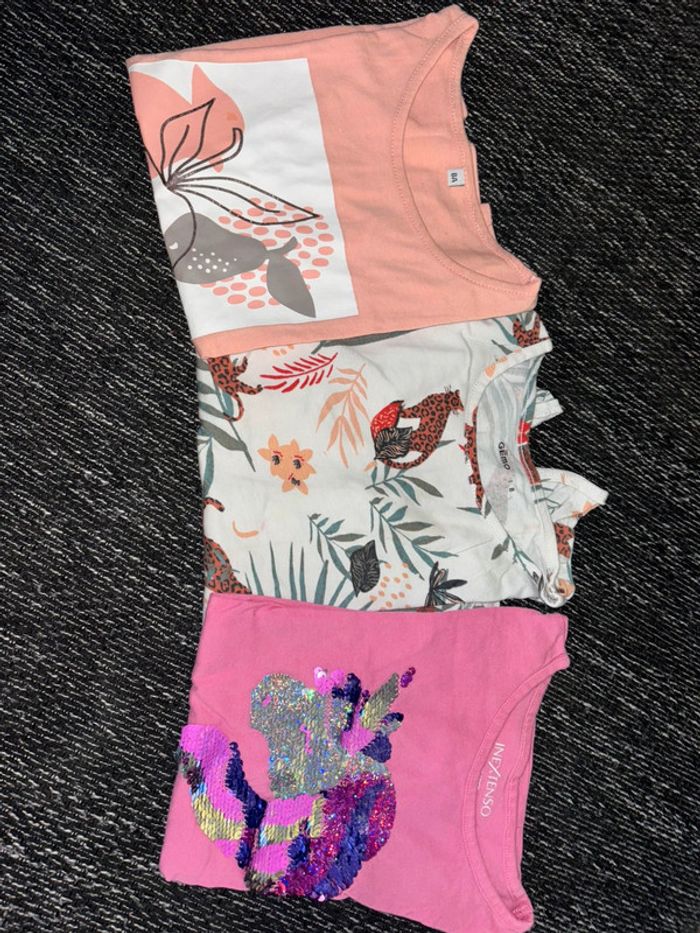 Lot de 3 tee shirts 8 ans