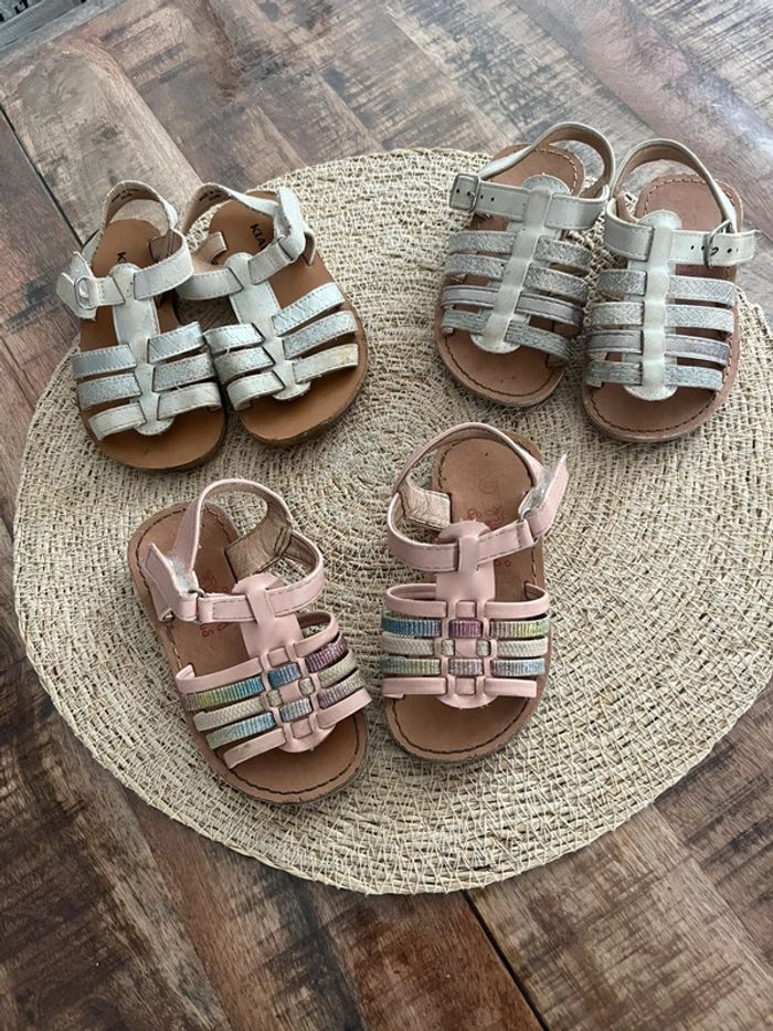 Lot sandalette fille