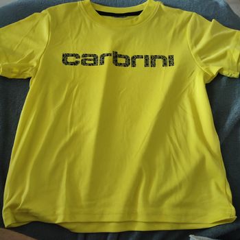 Tee shirt jaune 10ans Carbrini