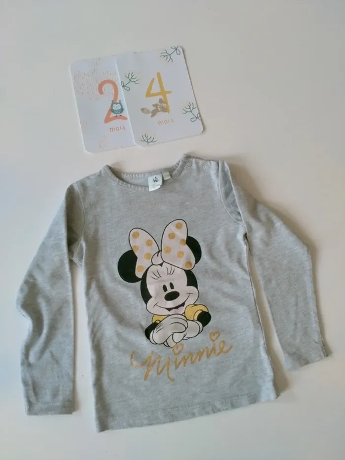 Joli haut Disney Minnie 24 mois