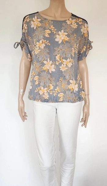 Blouse rayée T.42