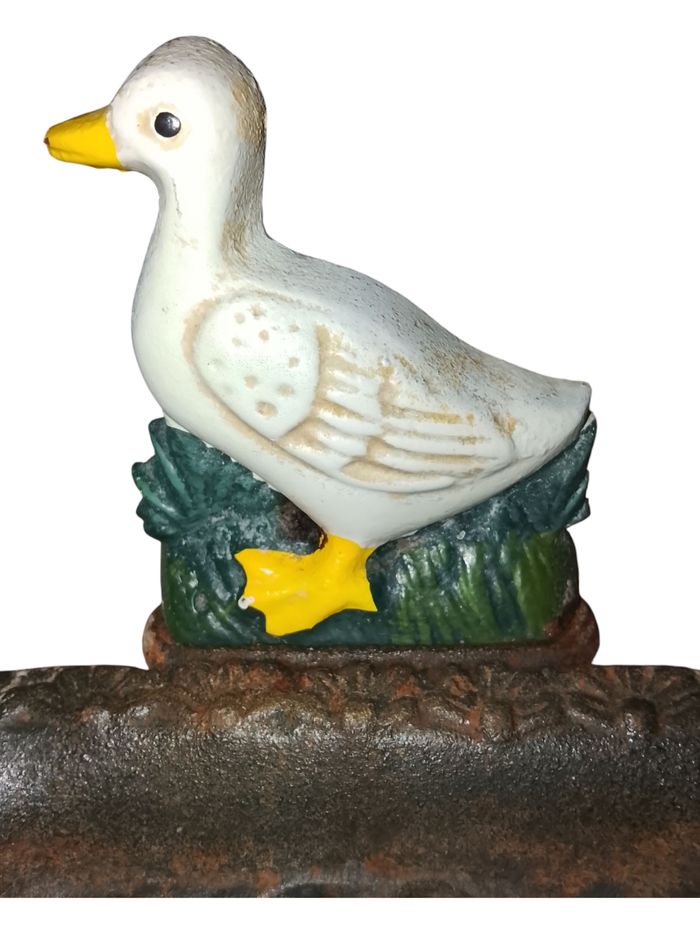 Porte Savon Canard En Fonte - photo numéro 2