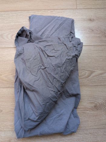 Drap housse 1 personne coton 