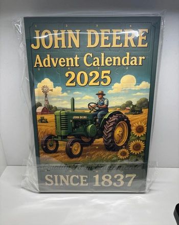 Calendrier de l’Avent Noël mini tracteur