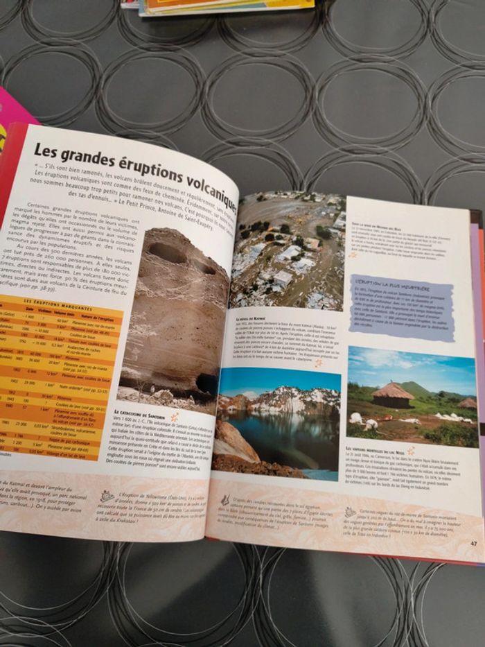 Livre+DVD complètement neuf sur les volcans - photo numéro 4