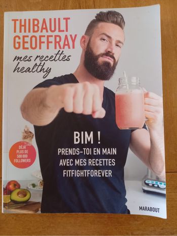 Livre diététique cuisine Thibaut Geoffray