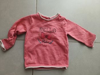 Pull léger taille 6 mois