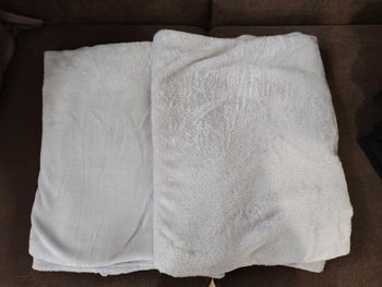 Lot de 2 plaids polaires