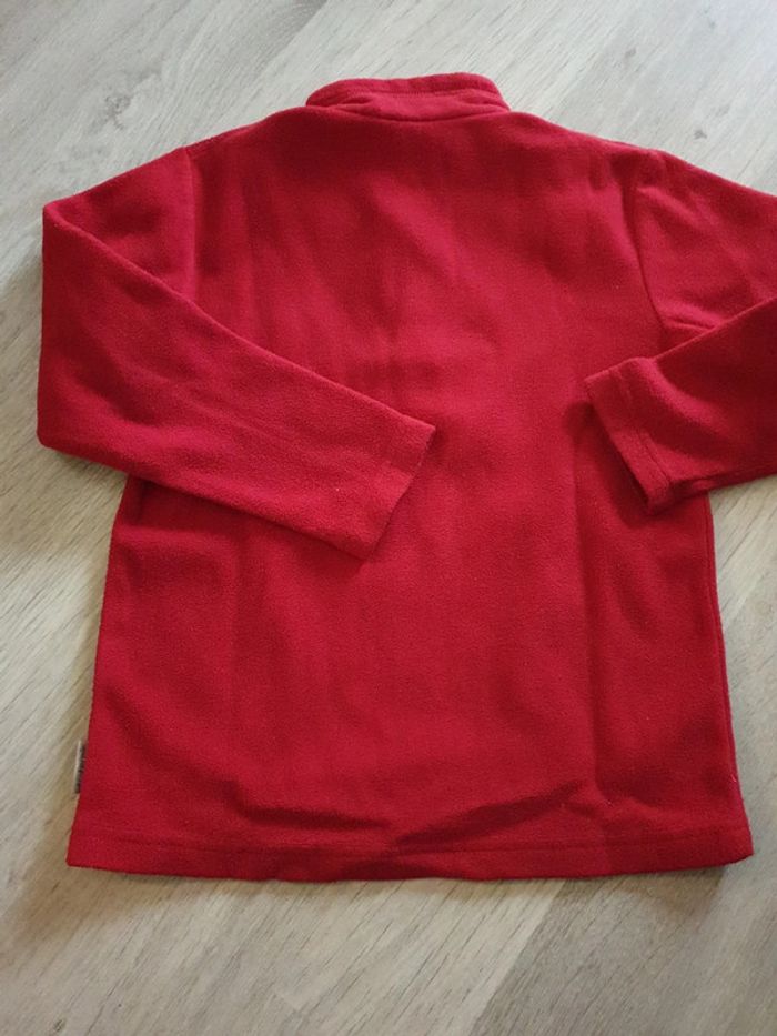 Sweat polaire 8 ans rouge - photo numéro 8
