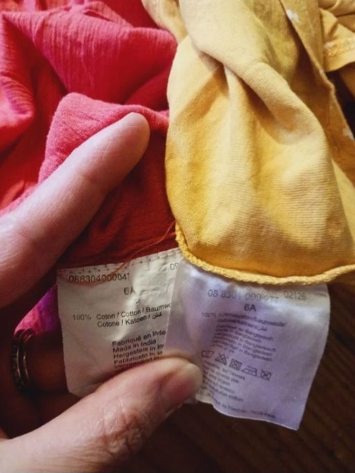 T.shirts fille - 6 ans ( 116 cm) - La Halle - photo numéro 3