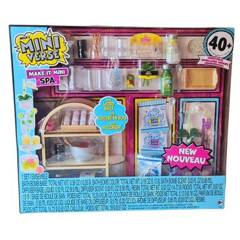 MiniVerse – Make It Mini Spa – Coffret complet 40+ pièces – Neuf scellé