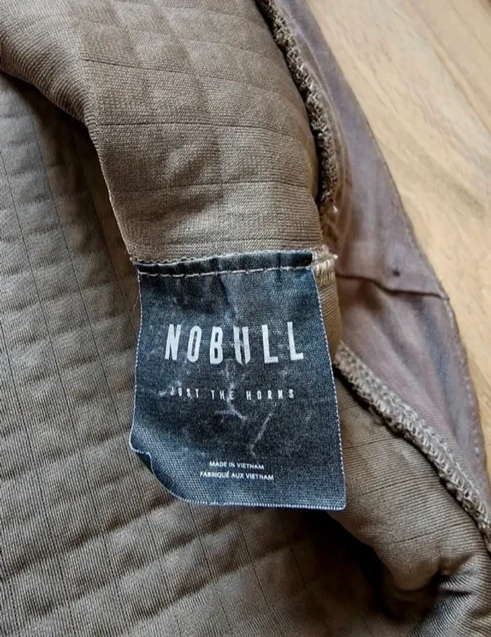 Pull Nobull matelassé kaki taille M femme - photo numéro 7