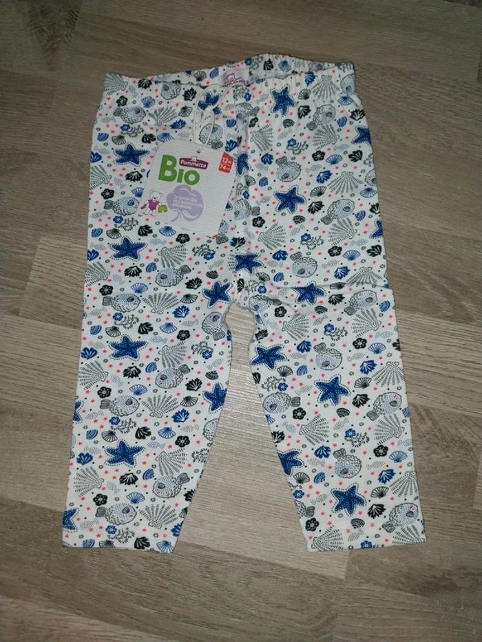 Legging 12 mois pommette