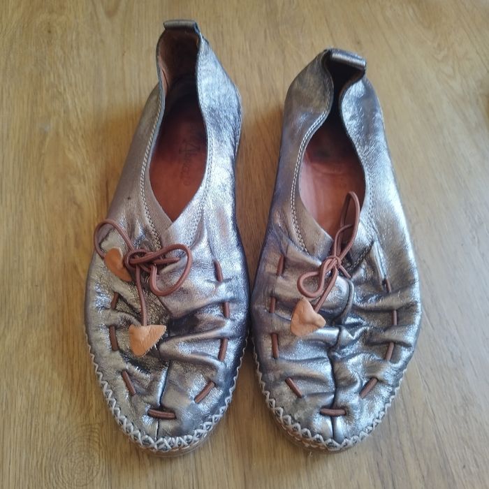 Chaussures argentées coco&abricot